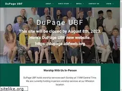 Sites similar to dupage-ubf.org