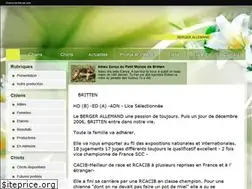 Sites similar to dupetitmondedebritten.chiens-de-france.com