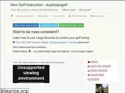 Sites similar to duplessisgolf.com