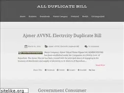 Sites similar to duplicatebillcopy.blogspot.com
