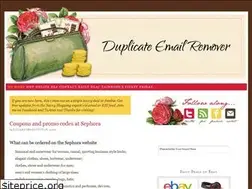 Sites similar to duplicateemailremover.net