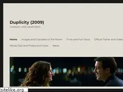 Sites similar to duplicitymovie.net