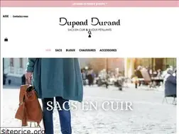 Sites similar to duponddurand.com