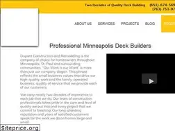 Sites similar to dupontdecks.com