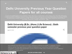 Sites similar to dupreviousyearquestionpapers.blogspot.com