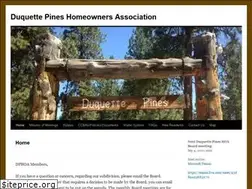 Sites similar to duquettepines.com