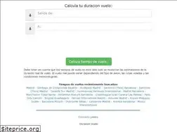 Sites similar to duracionvuelo.es