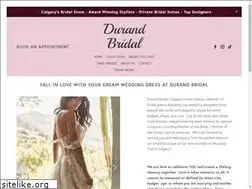 Sites similar to durandbridal.com