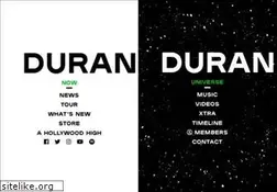 Sites similar to duranduran.com