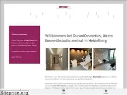 Sites similar to duranicosmetics.de