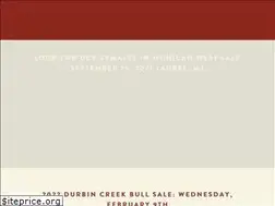 Sites similar to durbincreekranch.com