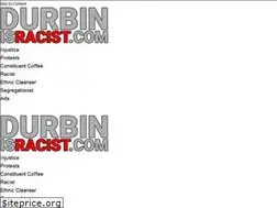Sites similar to durbinisracist.com