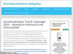 Sites similar to durchlauferhitzer-testsieger.de