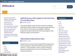 Sites similar to duresult.in