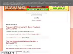 Sites similar to durgasoftwaresolutions.blogspot.com