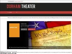 Sites similar to durham-theater.com