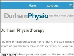 Sites similar to durhamphysio.co.uk