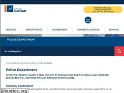 Sites similar to durhampolice.com
