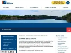 Sites similar to durhamsaveswater.org