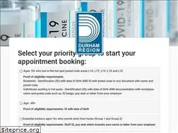 Sites similar to durhamvaccinebooking.ca