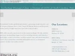 Sites similar to durhamwomensclinic.com