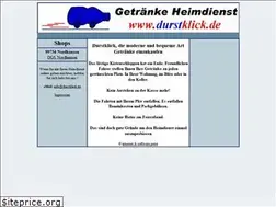 Sites similar to durstklick.de