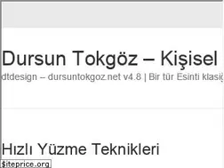 Sites similar to dursuntokgoz.net