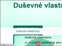 Sites similar to dusevnevlastnictvo.gov.sk