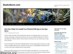 Sites similar to duskosavic.com