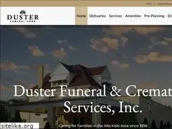 Sites similar to dusterfuneralhomeinc.com