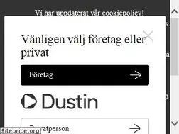Sites similar to dustin.se