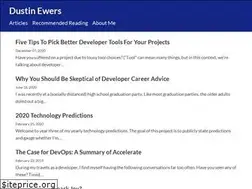 Sites similar to dustinewers.com