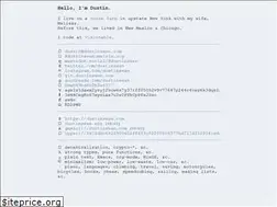 Sites similar to dustinswan.com