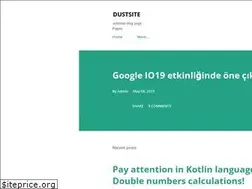 Sites similar to dustsite.blogspot.com