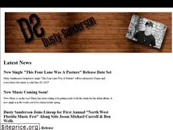 Sites similar to dustysandersonmusic.com