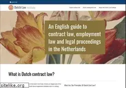 Sites similar to dutch-law.com