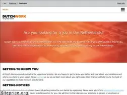 Sites similar to dutch-work.com