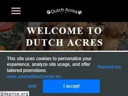 Sites similar to dutchacrespups.com