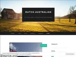 Sites similar to dutchaustralian.com