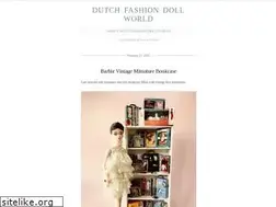 Sites similar to dutchfashiondollworld.wordpress.com