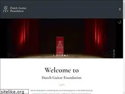 Sites similar to dutchguitarfoundation.com