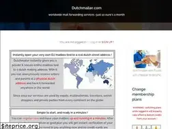Sites similar to dutchmailer.com