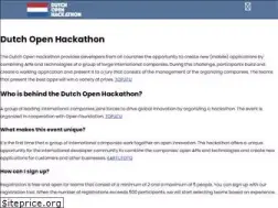 Sites similar to dutchopenhackathon.com