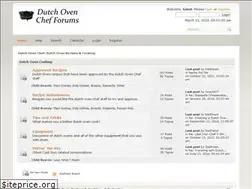 Sites similar to dutchovenchef.com