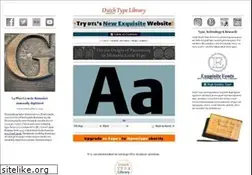 Sites similar to dutchtypelibrary.nl