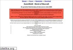 Sites similar to dutchwow.com
