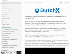 Sites similar to dutchx.readthedocs.io