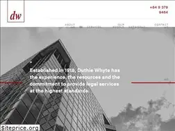 Sites similar to duthiewhyte.co.nz