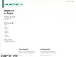 Sites similar to dutotec.com