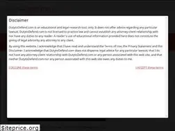 Sites similar to dutytodefend.com
